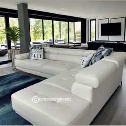 Modern sectional sofa sale- limited supply- zero interest Finance available- shop now pay later.