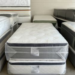 Twin Size Mattress 14” Pillow Top – Brand New, Premium Comfort & Quality – Also Full, Queen & King – Same Day Delivery!