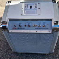 ION BLOCK ROCKER PORTABLE SOUND SYSTEM FOR AN IPOD