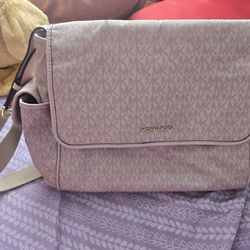 Mk pink diaper Bag