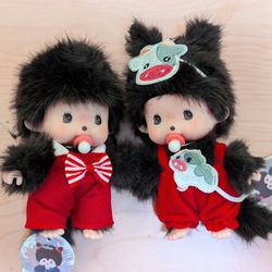 Cute Monchichis for bag charms, accessories 