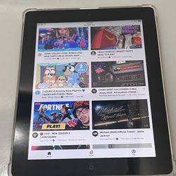 Apple iPad 4th Gen Black A1459 64GB Tablet 9.7" iOS 10.3 w/ Case - $35