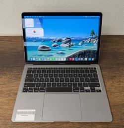 13" MacBook Air M1 8 Core*256GB SSD*8GB RAM