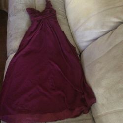 PURPLE CHEVRON DRESS SIZE 2