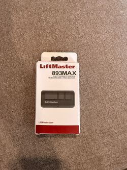 Garage door, remote control