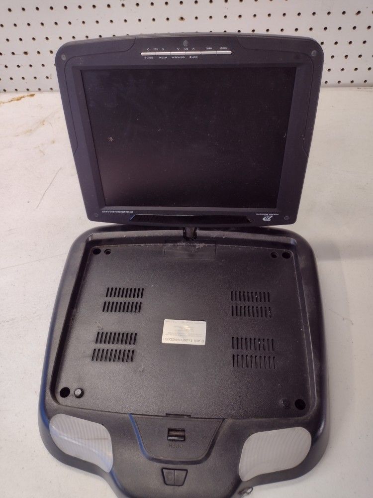 Flip Down Monitor With Dvd Player