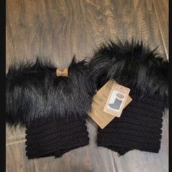 Boot Topper Faux Fur