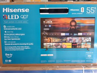 55" screen M7 mini led Qled smart 4k Google tv. Dolby vision. Game mode. Google assistant.