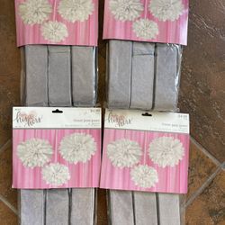 Tissue Pom-poms