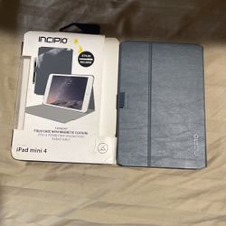 incipio faraday series folio case cover magnetic closure for ipad mini 4 - Gray