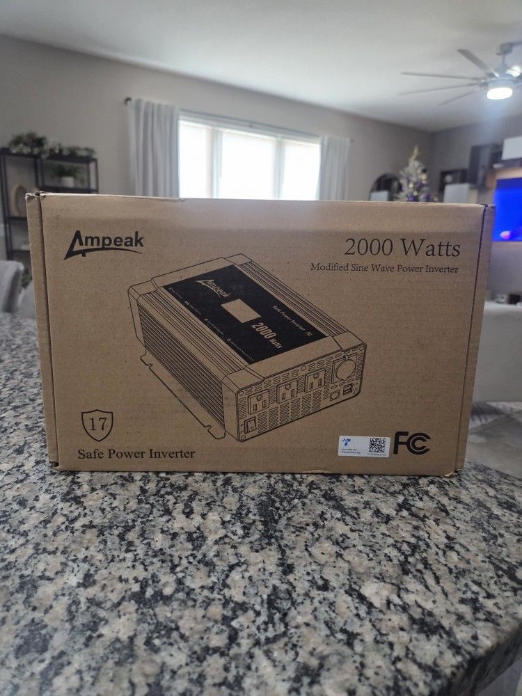 Ampeak 2000W Modified Sine Wave Power Inverter