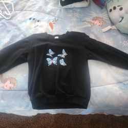 Kids 3t Butterfly Sweatshirt 