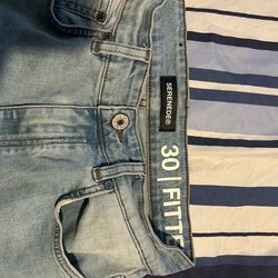 Light Blue Surrender Designer Jeans