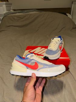 Nike GS Waffle One 'Coconut Milk' DC0481-101 Crimson Royal/Milk Size 6.5Y