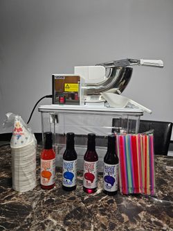 Commercial Snow Cone Machine Kit (Party & Event Gear) - Avondale