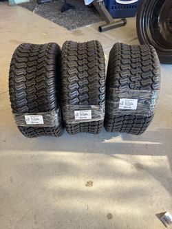 Lawn Mower Tires – Set of 3, New