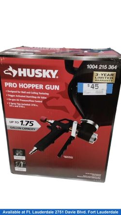 Husky 1004 215 364 Black Paint Hopper