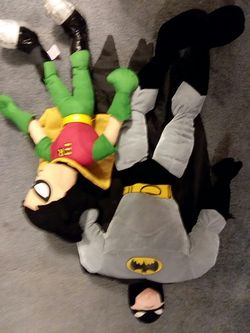Batman and robin stuffed