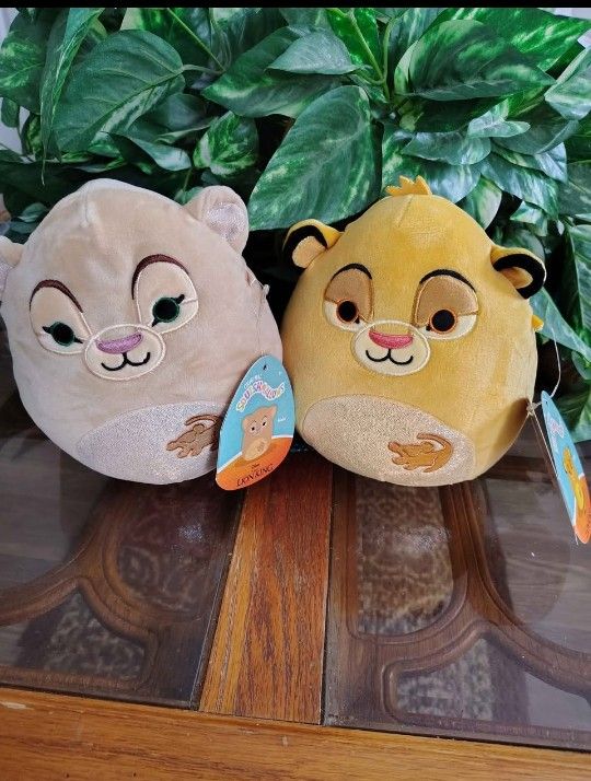 Lion King- Simba And Nala Squishmallows