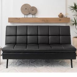 Felix Faux Leather High Performance Convertible Sofa