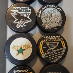 OFFICIAL HOCKEY PUCKS