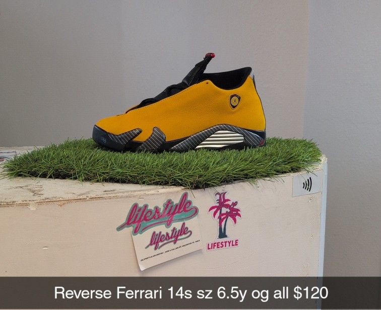 Air Jordan 14 Reverse Ferrari