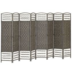 8 Panel Folding Room Divider Portable Privacy Screen