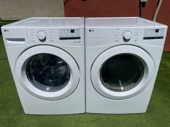 LG Front Load Washer and Dryer Set