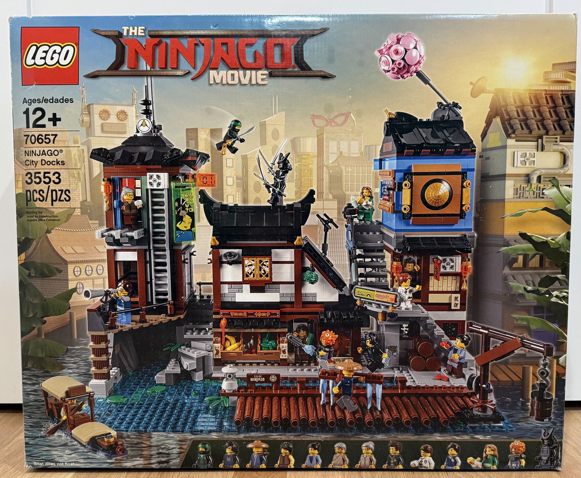 LEGO NINJAGO 70657 NINJAGO City Docks. New Sealed Box
