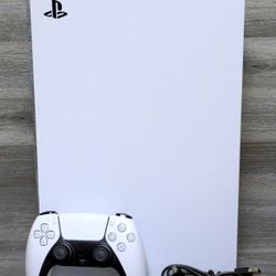 Sony PlayStation 5 Disc Edition PS5 825GB White Console Gaming System CFI-1015A
C