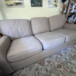 FREE Sofa Couch, Queen Size Bed With Memory Foam Mattress