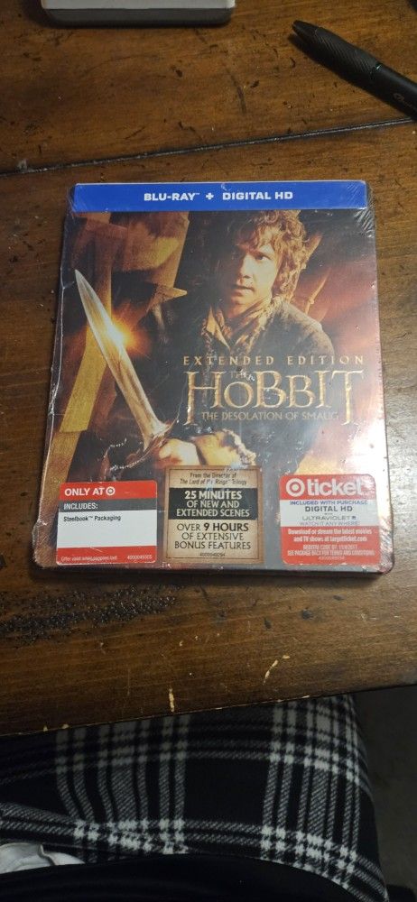 THE HOBBIT Extended Version. Steelbook/Sealed