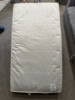 Beautyrest Supreme 2 Side Crib Mattress bed baby infant toddler Almost New 