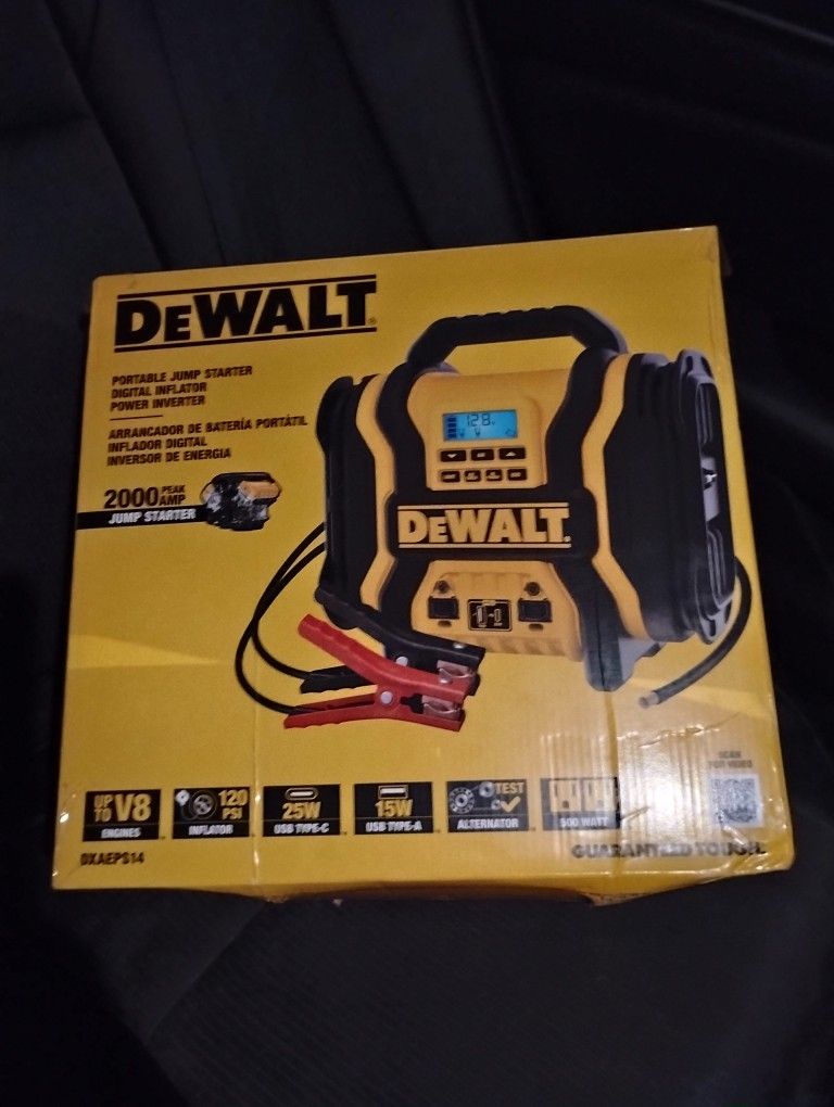 DeWalt Portable Jump Starter
