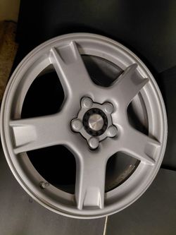1(contact info removed) Chevy Corvette 18x9.5” REAR OEM Silver Wheel (5059)