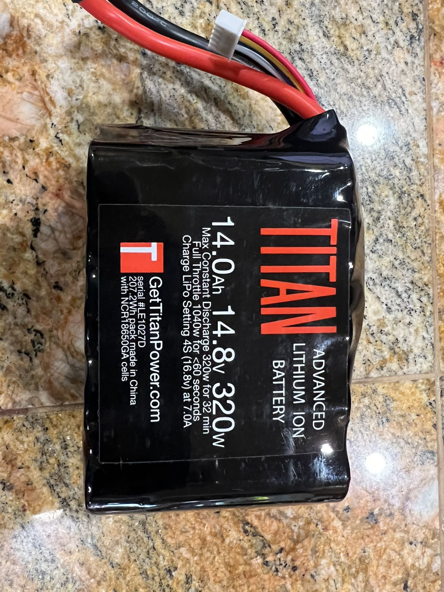 Titan 14Ah 320W Endurance Battery