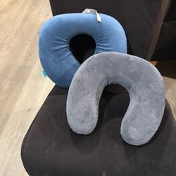 Two Travel Neck Pillows Both For $5.  