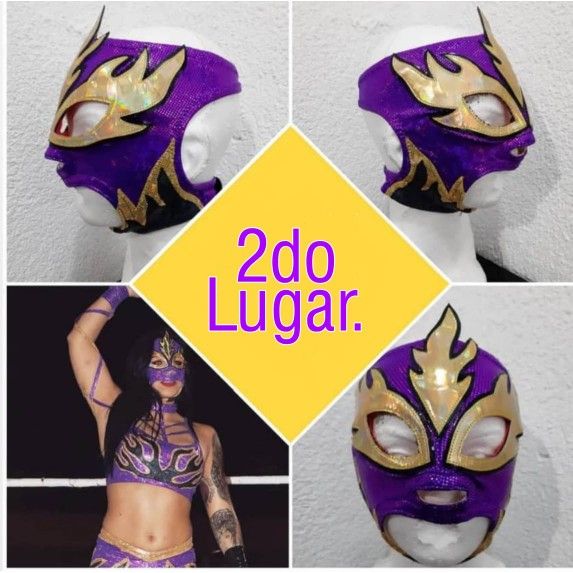 Lucha Libre Las Toxicas, Mascara De Lady FLAMMER