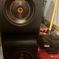 12" Subwoofer Speakers Quantum 