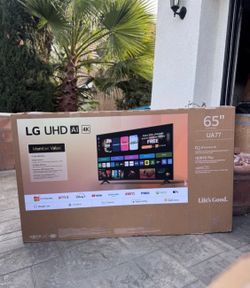 MV 65ua71 65” Lg smart 4k led Uhd tv