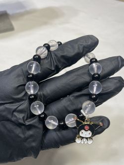 Kuromi Sanrio Inspired Crystal Bracelet