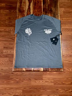 Darc Sport Men's "Dry Wolf" Dark Gray Performance Tee