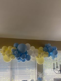 Unused 6 1/2 Ft. Balloon Garland Selling Got $50