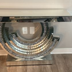 Glass Console table 