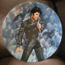 Collectable Elivs Plate