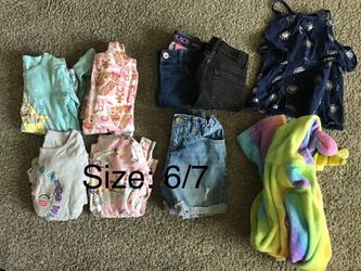 Lot of Girls Size 6/7 Clothes
