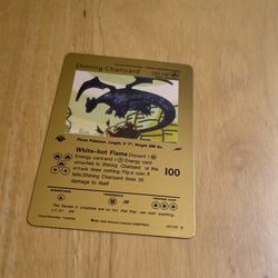 Pokemon Card Gold Shining Charizard