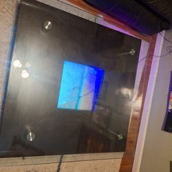 Wood Square Coffee Table 