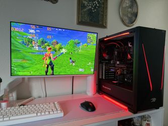Black Gaming Pc Computer Desktop RTX 2070/ i7-8700K