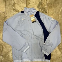 Nike Total 90 Repel Soccer Tracksuit Jacket Windbreaker Blue Men's Size Medium retail $120  